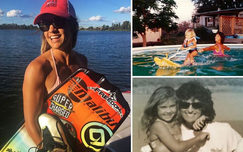 Tarah-Mikacich-wake-divas-journal-collage-6 Tarah's childhood of water skiing helped her achieve wakeboarding success.