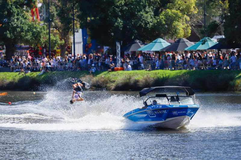 WKB0322-Nautique-Moomba-Masters-1 Super Air G23 pulling a rider