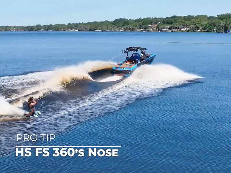 WKB0723-Pro-Tips-Gange-nose-grab-hs-360 Bec Gange riding behind the boat