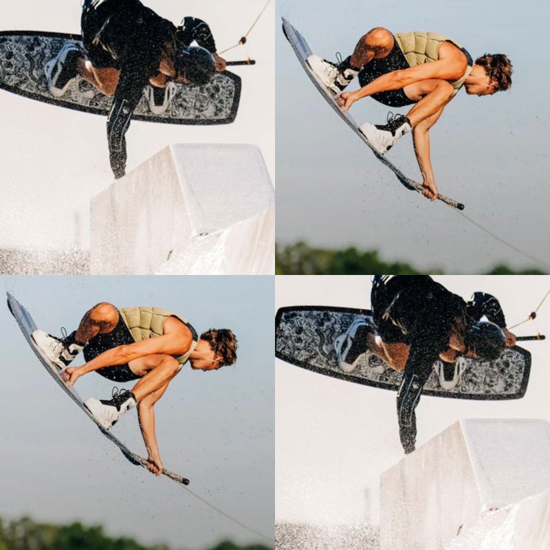 Cable park board versus boat board