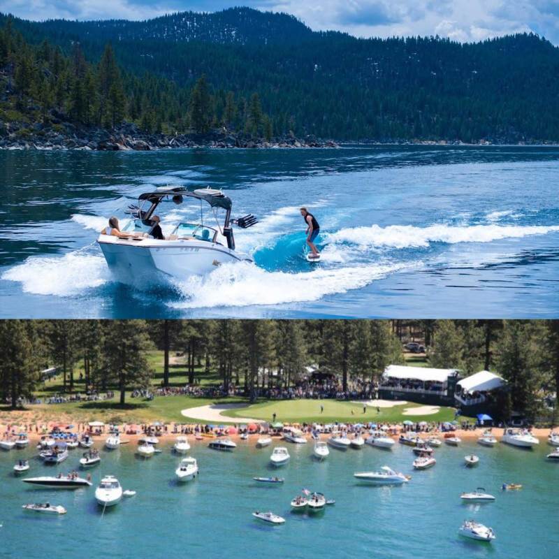 MasterCraft at the American Century Championship golf tournament