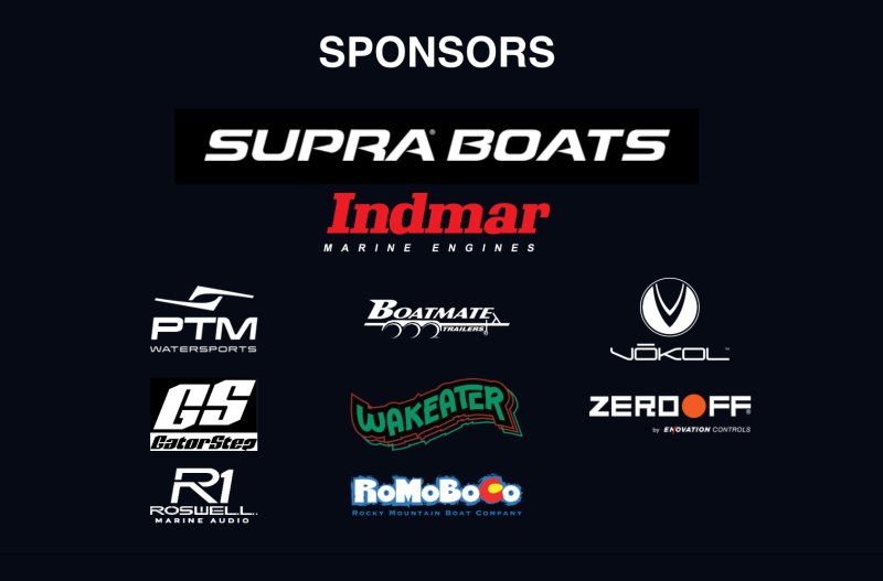 2025 Pro Wakeboard Tour sponsors