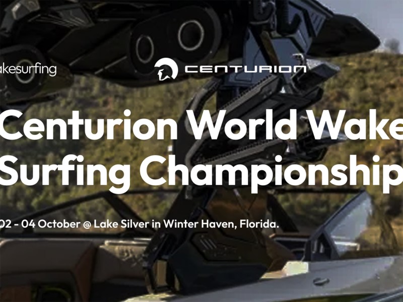centurionwake-feature 2025 World Wake Surfing Championship, October 2–4, 2025, Lake Silver, Winter Haven, Florida.