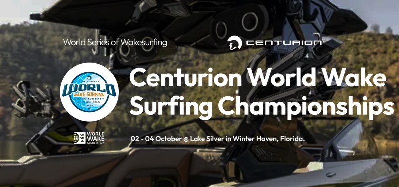 2025 World Wake Surfing Championship, October 2–4, 2025, Lake Silver, Winter Haven, Florida.