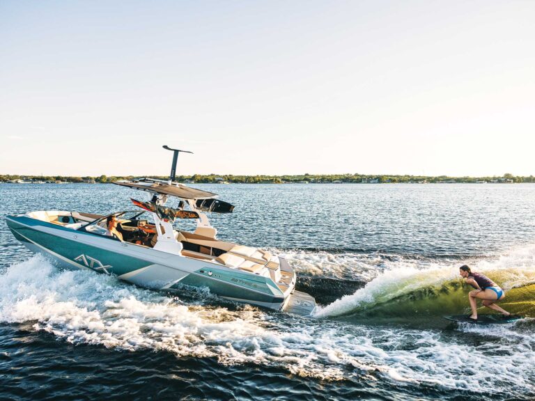 ATX 22 Type-S wakesurfing