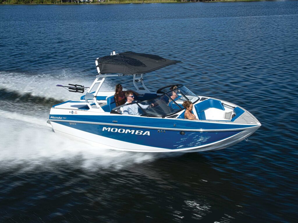 Moomba Mondo on a lake