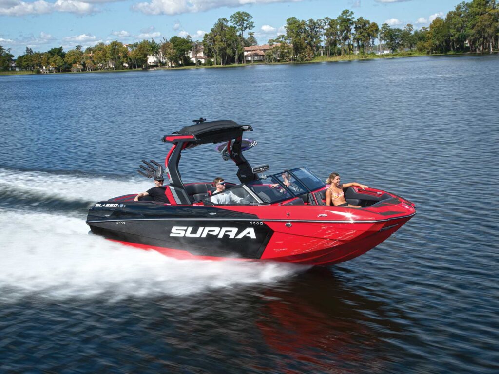 Supra SL cruising the lake