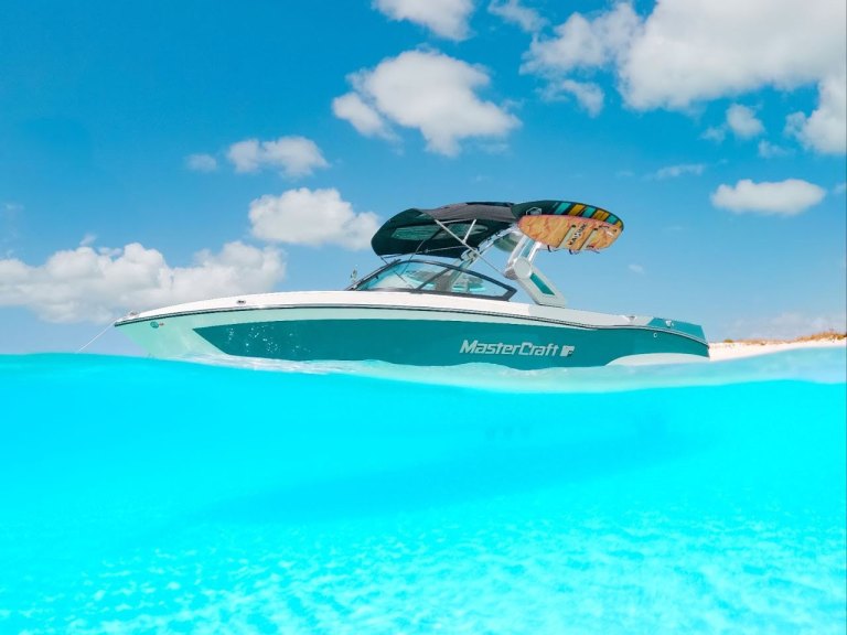 WKB326-MasterCraftTurks-2 MasterCraft wake boat in the Turks and Caicos