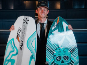 Parker Payne with boards