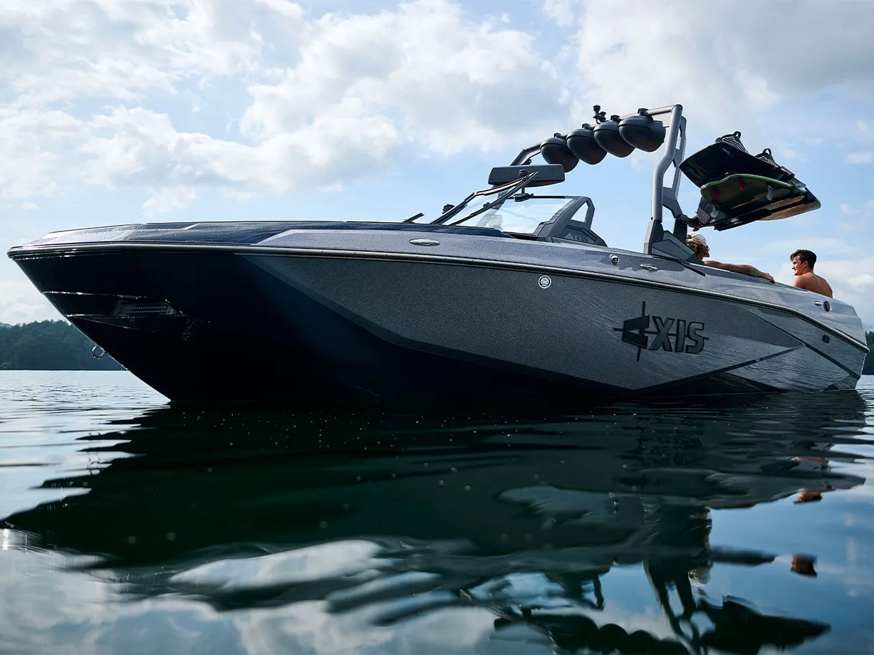 Axis T235 in the water